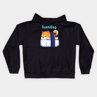 sushi dog Kids Hoodie